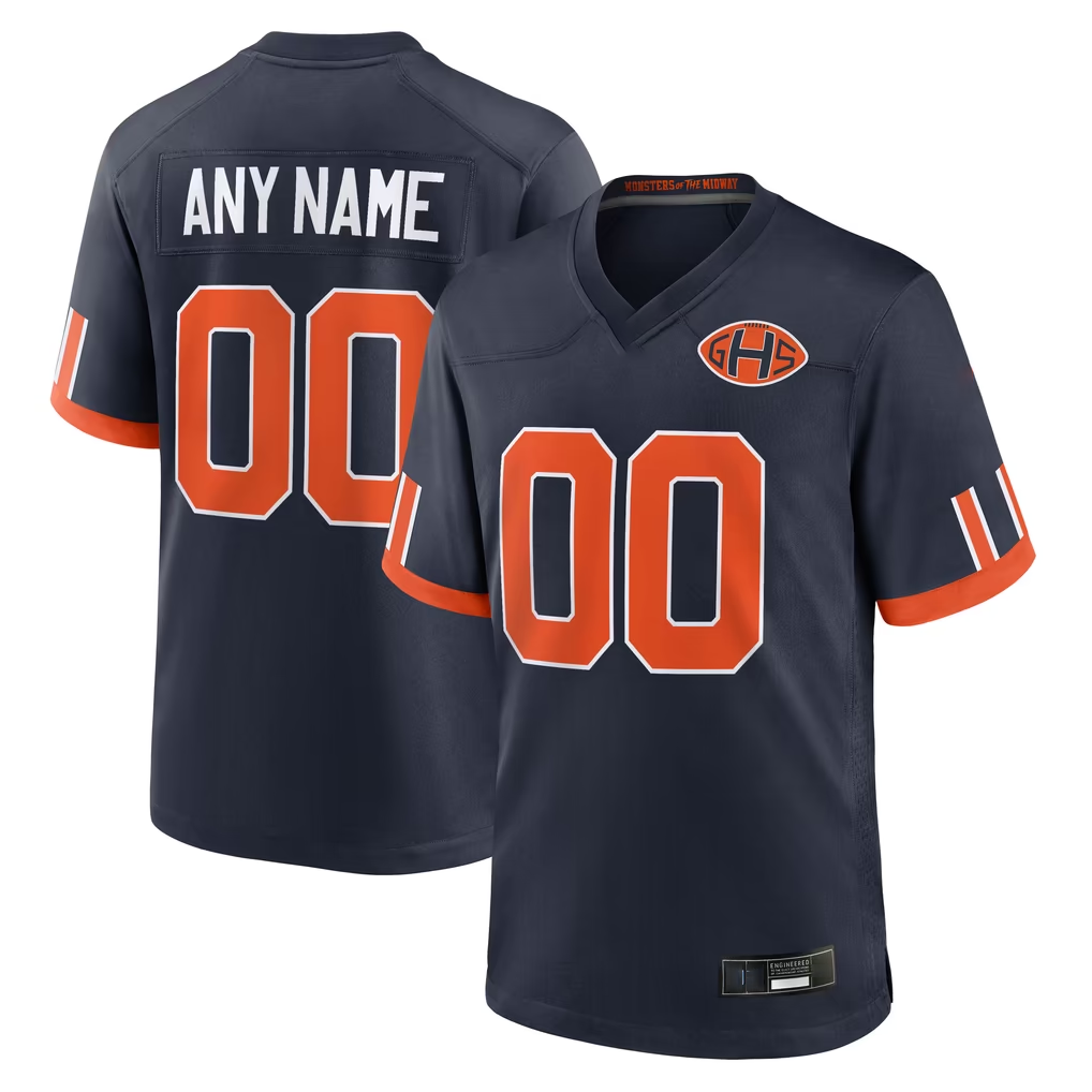 Lindora Custom C.Bears Navy  2026 Rivalries Collection Game Stitched Jerseys