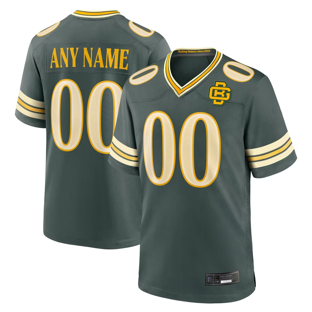 Lindora Custom GB.Packers Green 2026 Rivalries Collection Game Stitched Jerseys