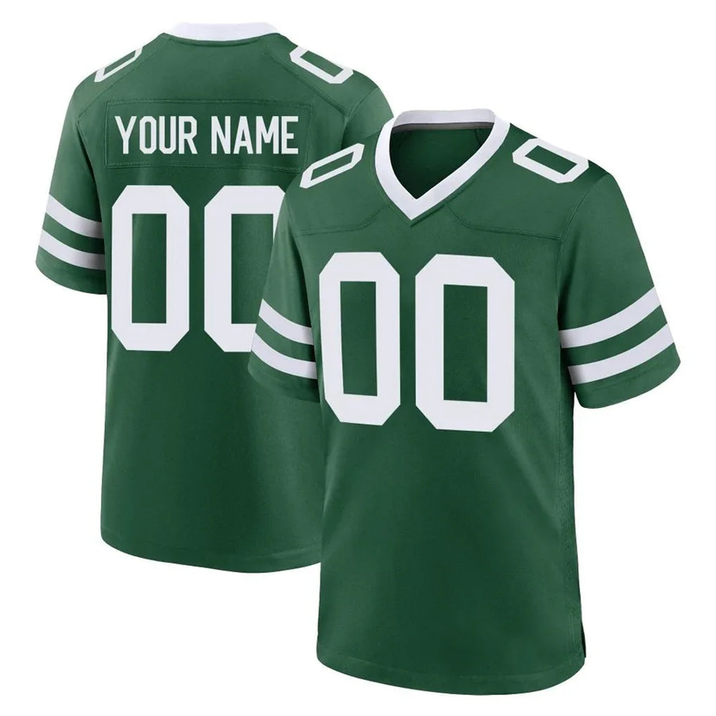 RedF Custom NY.Jets Green Legacy Home Game Any Name & Numbers Stitched Jerseys