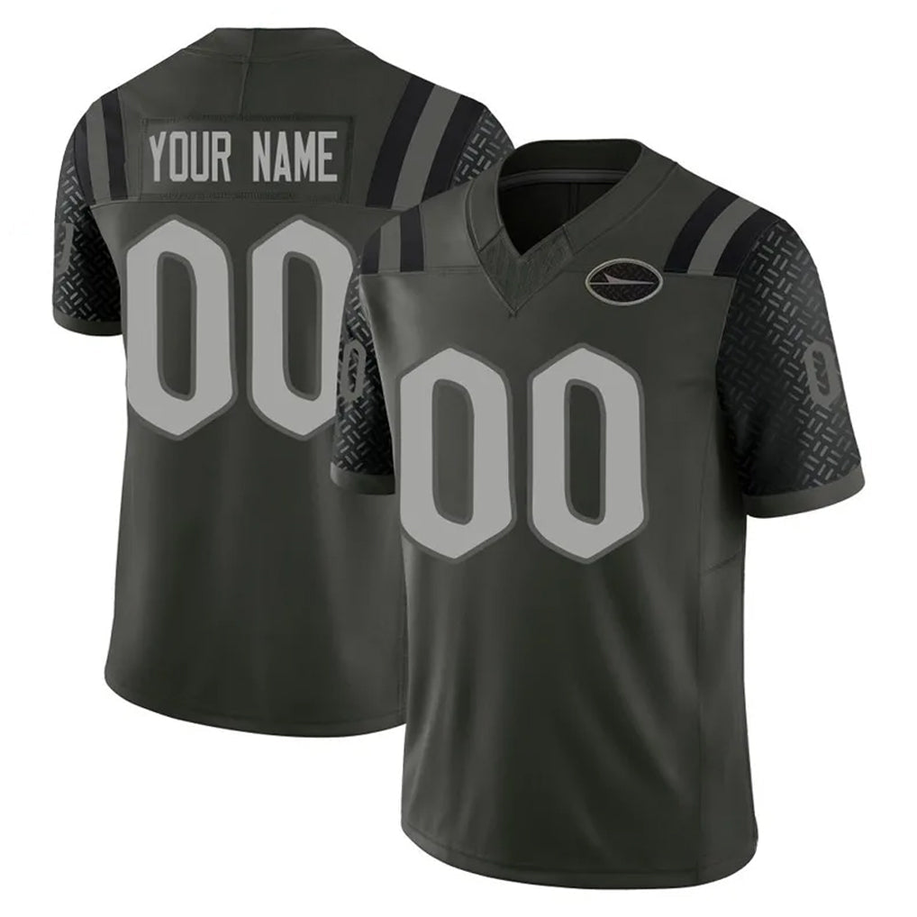 RedF Custom NY.Jets Green Limited 2025 Rivalries Collection Home Game Any Name & Numbers Stitched Jerseys