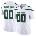 RedF Custom NY.Jets White Limited Vapor F.U.S.E. Home Game Any Name & Numbers Stitched Jerseys
