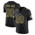 Lindora Custom P.Steelers Black Impact Limited Home Game Any Name & Numbers Stitched Jerseys
