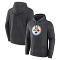 Lindora Custom P.Steelers Gray Pullover Hoodies Limited Any Name & Numbers  Stitched Jerseys
