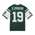 RedF NY.Jets #19 Keyshawn Johnson Mitchell & Ness Green Legacy Replica Stitched Jerseys