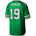 RedF NY.Jets #19 Keyshawn Johnson Mitchell & Ness Kelly Green Legacy Replica Puhic Stitched Jerseys