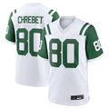 RedF NY.Jets #80 Wayne Chrebet White Retired Player Alternate Game Stitched Jerseys