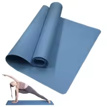 Lindora Yoga Mat Sports Fitness EVA Comfortable Foam 4mm Thick Yoga Mat Sports Yoga and Pilates Gymnastics Mat