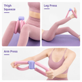 Lindora Leg Kegel Trainer – Fleece Material, Home Leg Muscle Training, Yoga Use, Pelvic Floor Exercise